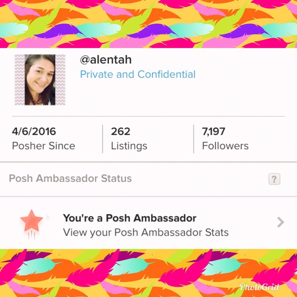 🛍Posh Ambassador!📬💌